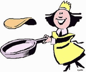 Gif animé Chandeleur crêpes femme